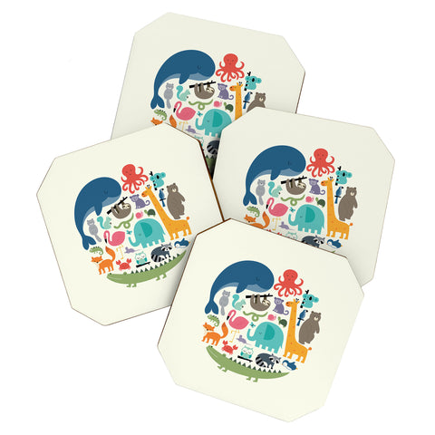 Andy Westface We Are One Coaster Set