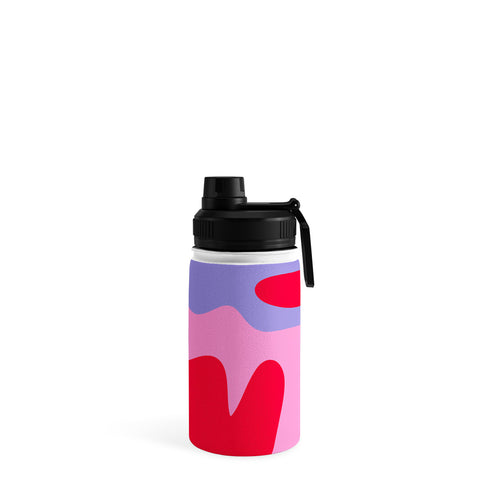 Angela Minca Abstract modern shapes Water Bottle