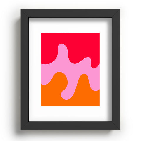 Angela Minca Abstract modern shapes 2 Recessed Framing Rectangle