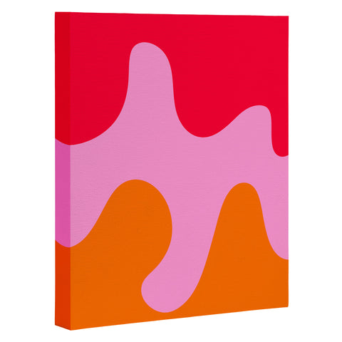 Angela Minca Abstract modern shapes 2 Art Canvas