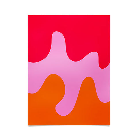 Angela Minca Abstract modern shapes 2 Poster