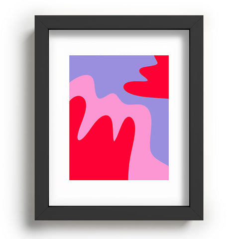 Angela Minca Abstract modern shapes Recessed Framing Rectangle