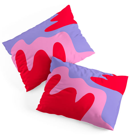 Angela Minca Abstract modern shapes Pillow Shams