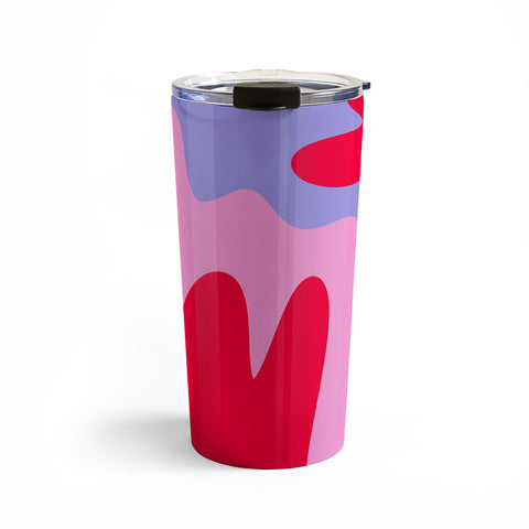 Angela Minca Abstract modern shapes Travel Mug