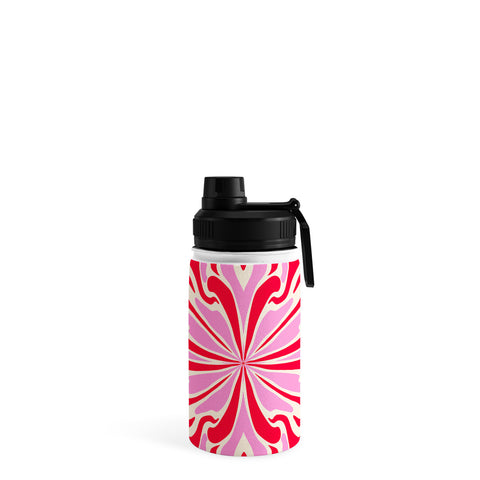 Angela Minca Abstract Symmetry Petals 1 Water Bottle