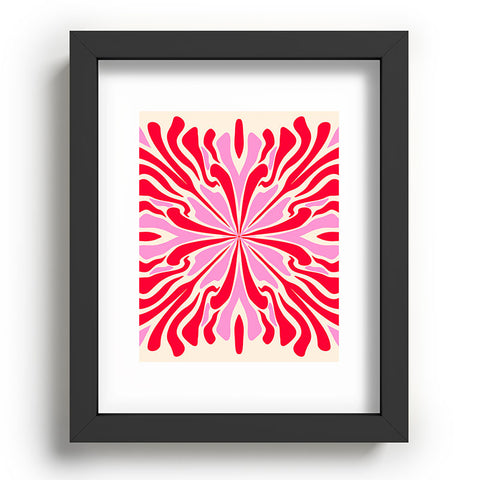 Angela Minca Abstract Symmetry Petals 1 Recessed Framing Rectangle