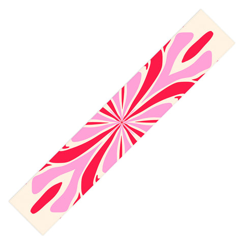 Angela Minca Abstract Symmetry Petals 1 Table Runner