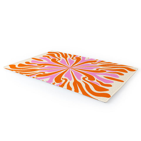 Angela Minca Abstract Symmetry Petals 2 Area Rug