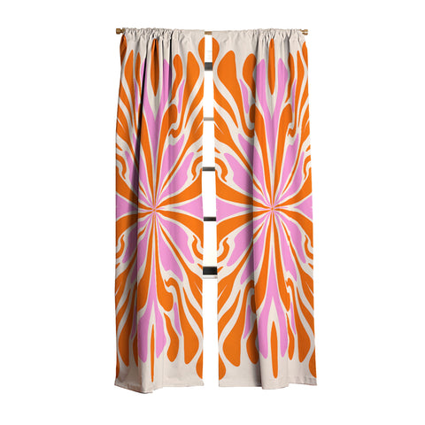 Angela Minca Abstract Symmetry Petals 2 Blackout Non Repeat