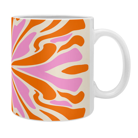 Angela Minca Abstract Symmetry Petals 2 Coffee Mug