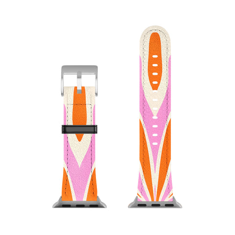 Angela Minca Abstract Symmetry Petals 2 Apple Watch Band