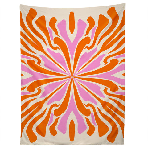 Angela Minca Abstract Symmetry Petals 2 Tapestry