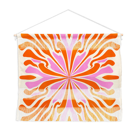 Angela Minca Abstract Symmetry Petals 2 Wall Hanging Landscape