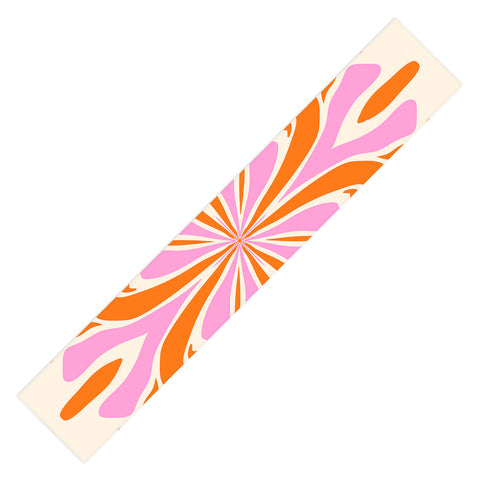 Angela Minca Abstract Symmetry Petals 2 Table Runner