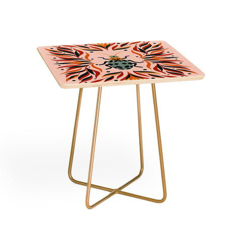 Angela Minca Bugs and leaves Side Table