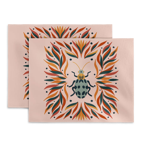 Angela Minca Bugs and leaves Placemat