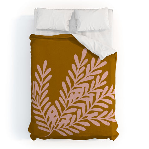 Angela Minca Cute simple branch Duvet Cover