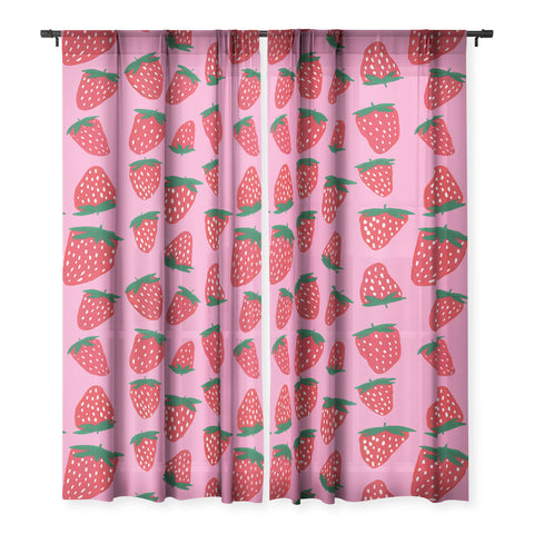 Angela Minca Organic summer strawberries Sheer Non Repeat