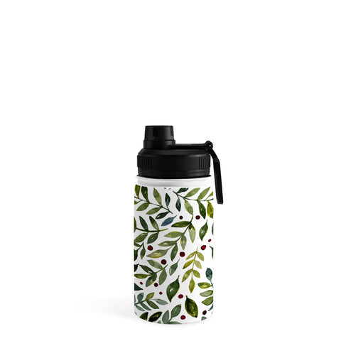 Angela Minca Seasonal branches green Water Bottle