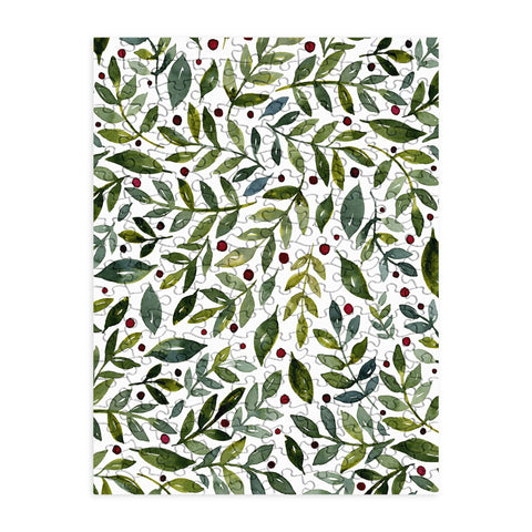 Angela Minca Seasonal branches green Puzzle
