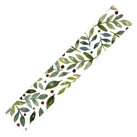 Angela Minca Seasonal branches green Table Runner