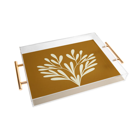 Angela Minca Simple symmetrical branch Acrylic Tray