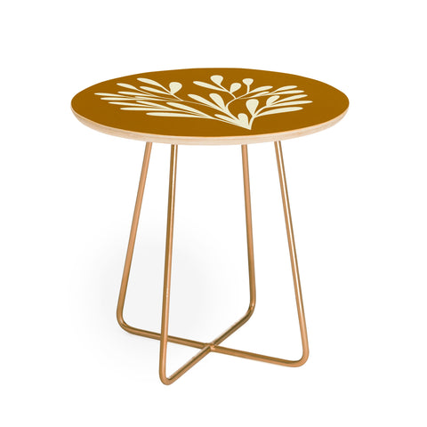 Angela Minca Simple symmetrical branch Round Side Table