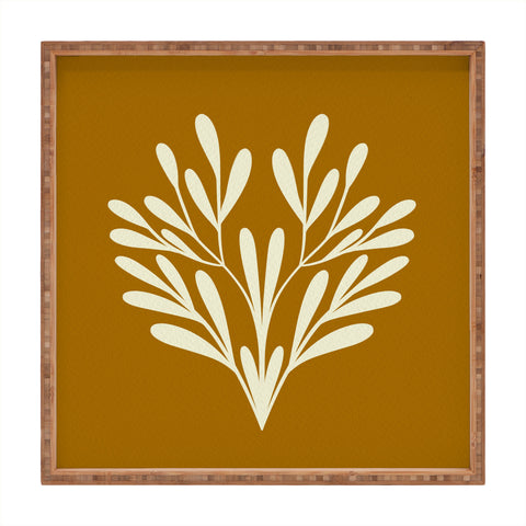 Angela Minca Simple symmetrical branch Square Tray