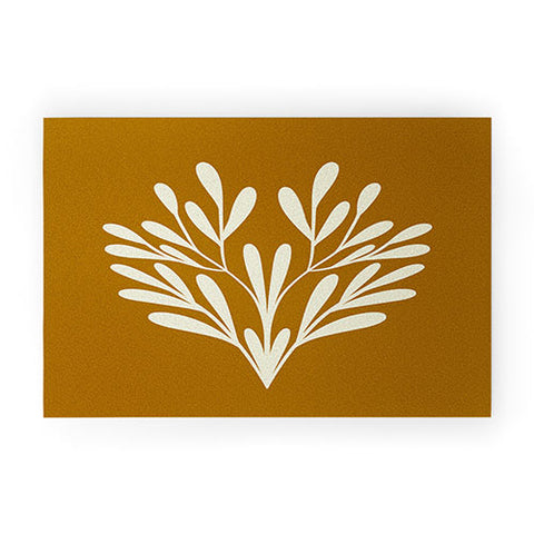 Angela Minca Simple symmetrical branch Welcome Mat