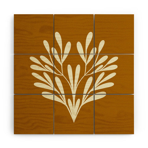 Angela Minca Simple symmetrical branch Wood Wall Mural