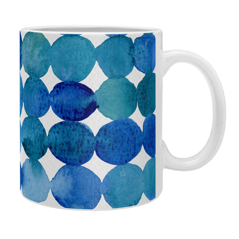 Angela Minca Watercolor dot pattern Coffee Mug