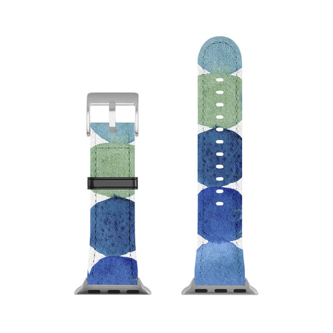 Angela Minca Watercolor dot pattern Apple Watch Band