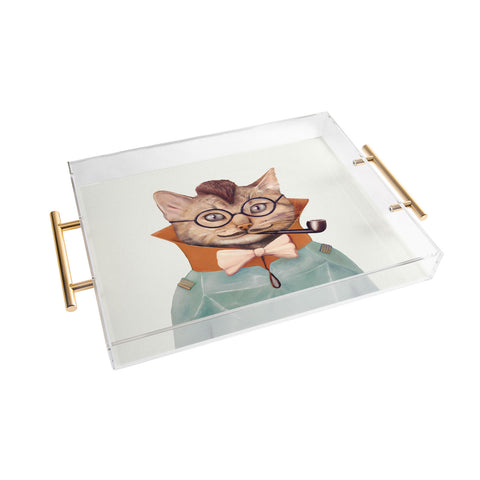Animal Crew Eclectic Cat Acrylic Tray