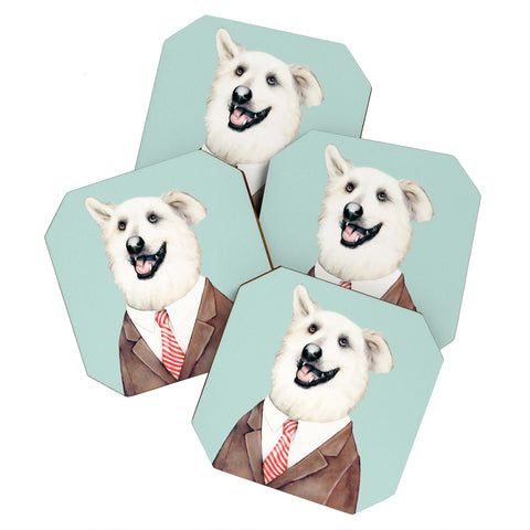 Animal Crew Happy Dog Coaster Set