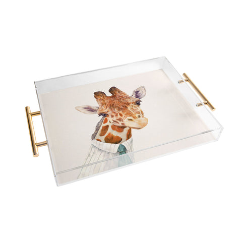 Animal Crew Mr Giraffe Acrylic Tray