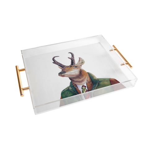 Animal Crew Pronghorn Deer Acrylic Tray