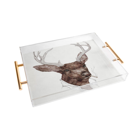 Animal Crew Smoking Buck Acrylic Tray
