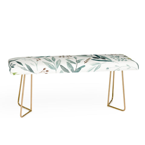Anis Illustration Botanical Eucalyptus Leaves Bench