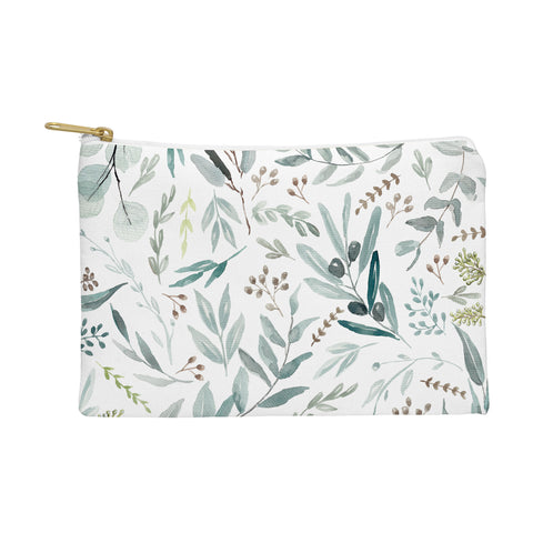 Anis Illustration Botanical Eucalyptus Leaves Pouch