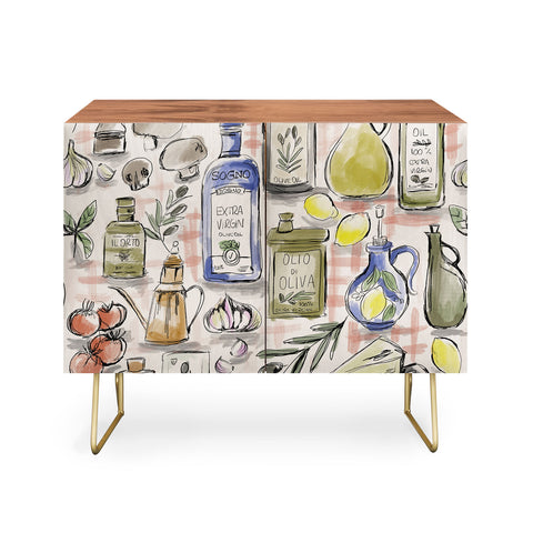 Anis Illustration Cucina Italiana Food Recipe Credenza