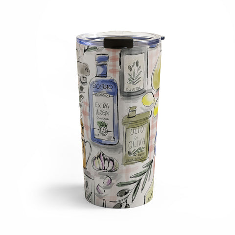 Anis Illustration Cucina Italiana Food Recipe Travel Mug