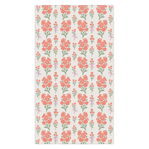 Anis Illustration Preppy Grandmillennial Cute Re Tablecloth