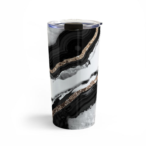 Anita's & Bella's Artwork Agate Glitter Glam 2 Travel Mug