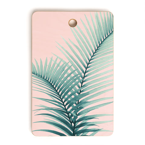 Anita's & Bella's Artwork Intertwined Palm Leaves in Love Cutting Board Rectangle
