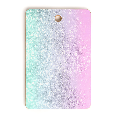 Anita's & Bella's Artwork Mermaid Girls Glitter 2 2019 Pastel Version Cutting Board Rectangle
