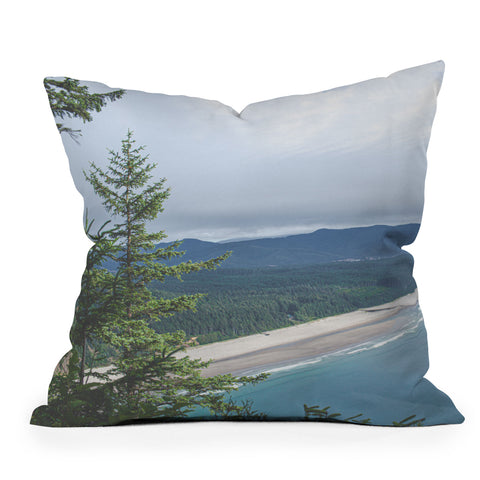 Ann Hudec Cape Lookout Outdoor Throw Pillow