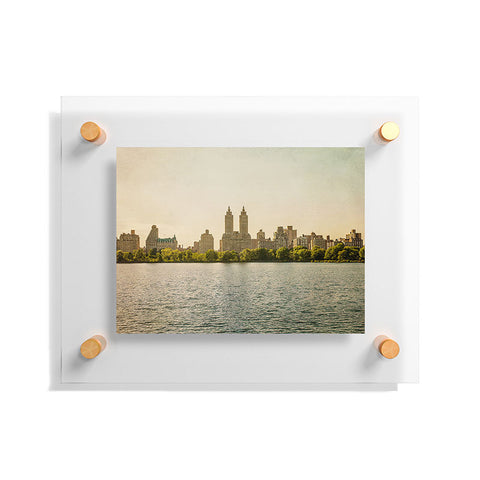 Ann Hudec Central Park Gold Floating Acrylic Print