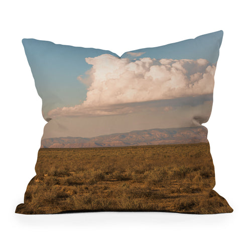 Ann Hudec Land of Enchantment Outdoor Throw Pillow