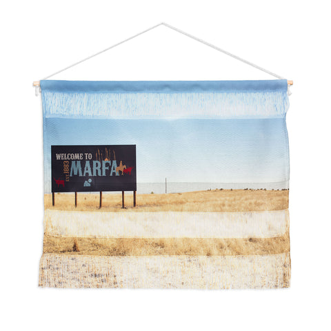 Ann Hudec Welcome to Marfa Wall Hanging Landscape