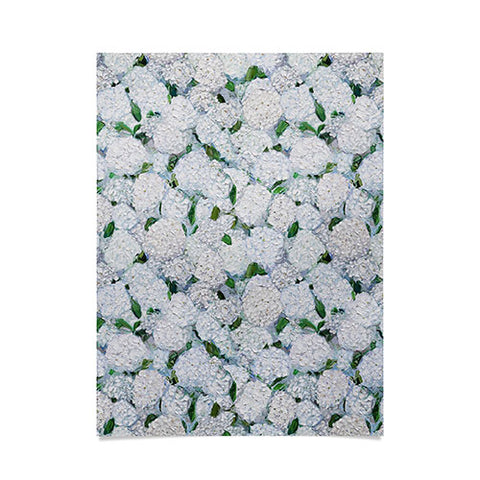 Ann Marie Coolick Annabelle Hydrangea Garden Poster